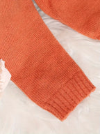R&B | V-Ausschnitt Pullover mit Feiner Struktur