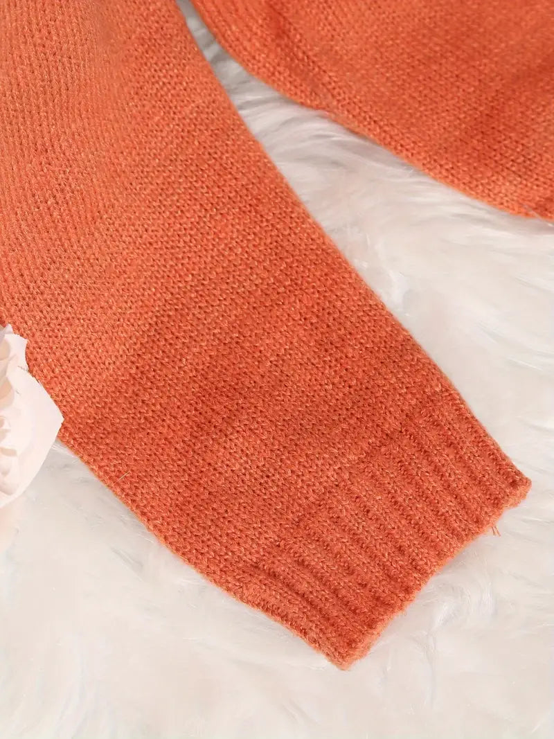 R&B | V-Ausschnitt Pullover mit Feiner Struktur