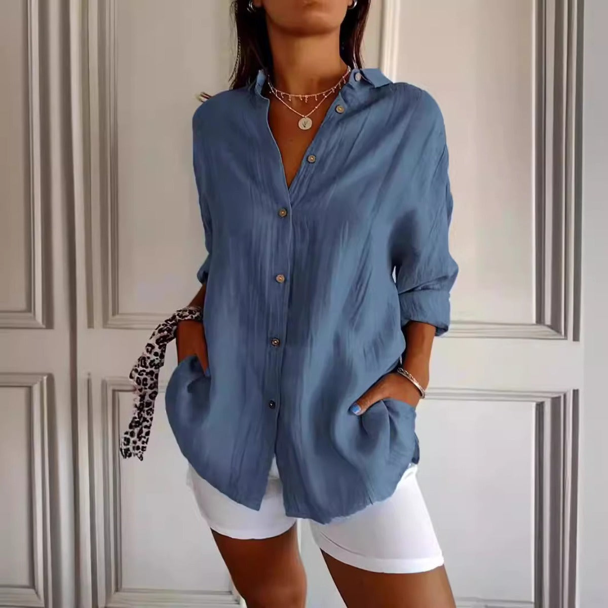 R&B | Lockeres Button-Down-Hemd