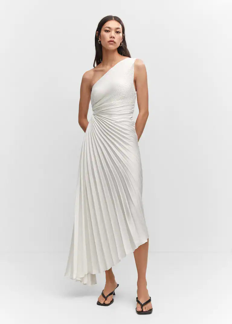 Sabrina | Eine Schulter-Maxikleid