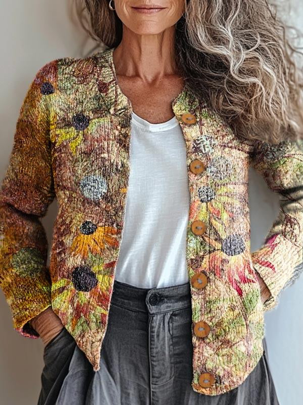 R&B | Blumenmuster Jacke