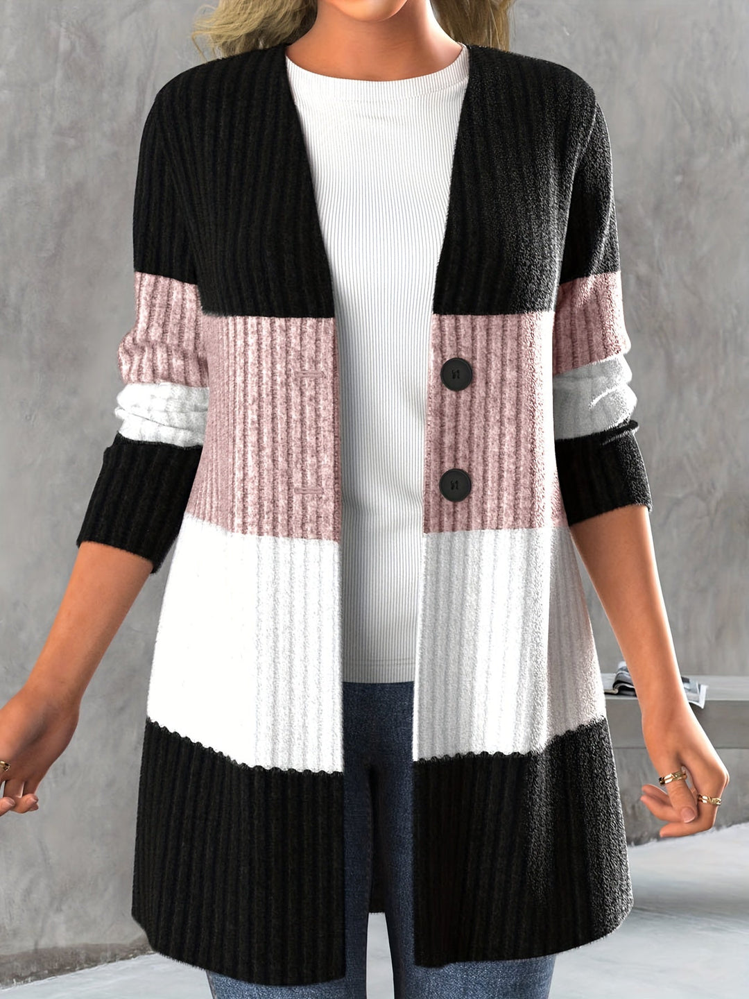 R&B | Modische und Mühelose Strickjacke