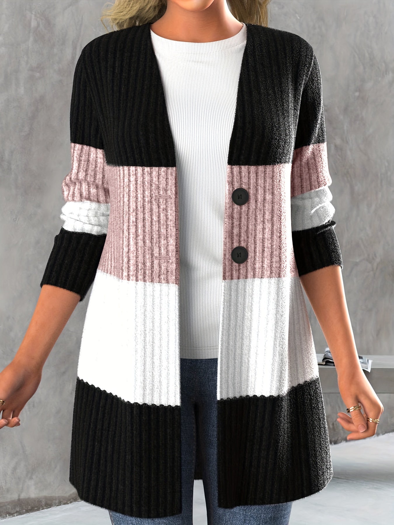 R&B | Modische und Mühelose Strickjacke