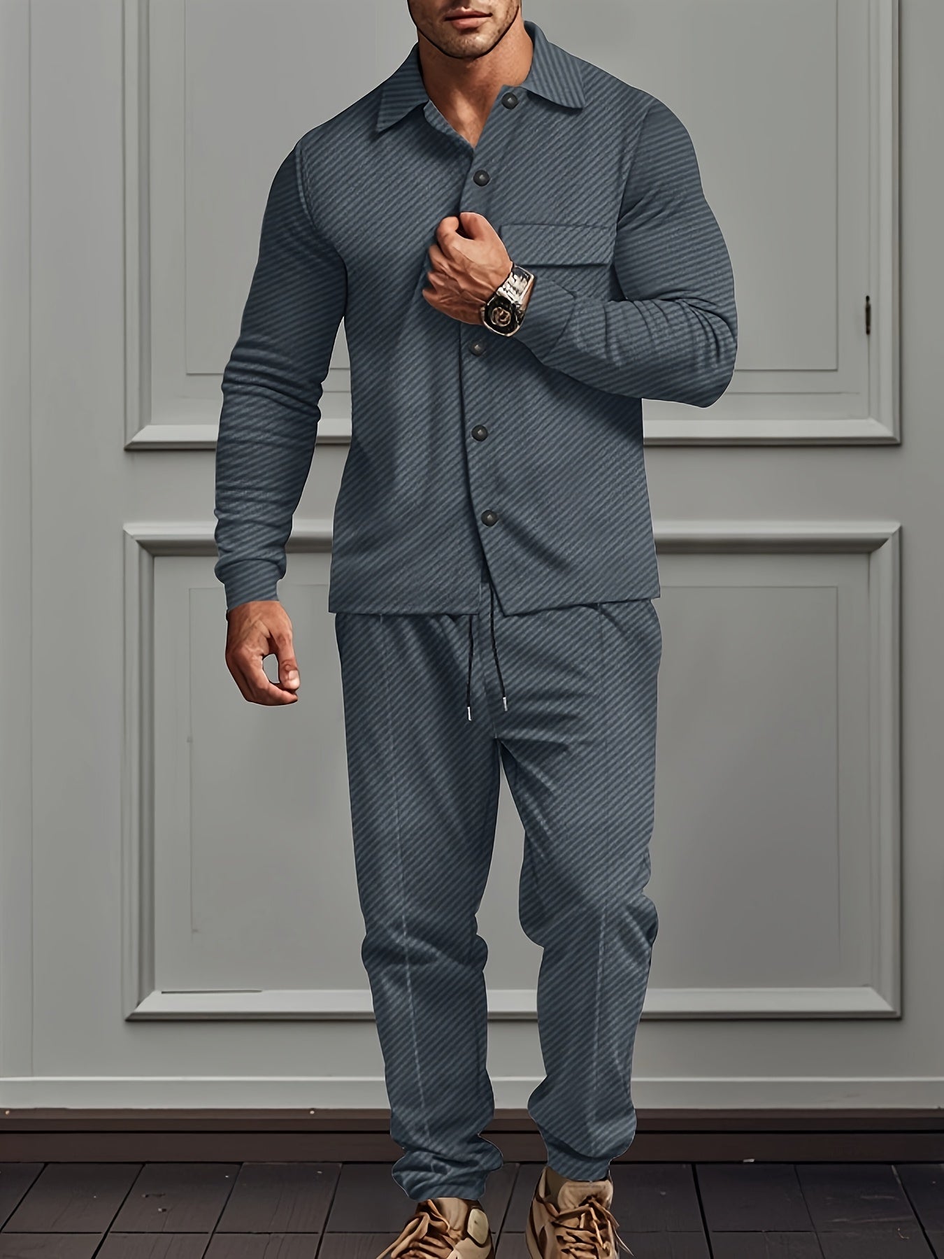 R&B | Herrenoverall Mit Mischgewebe Aus Polyester Und Hose
