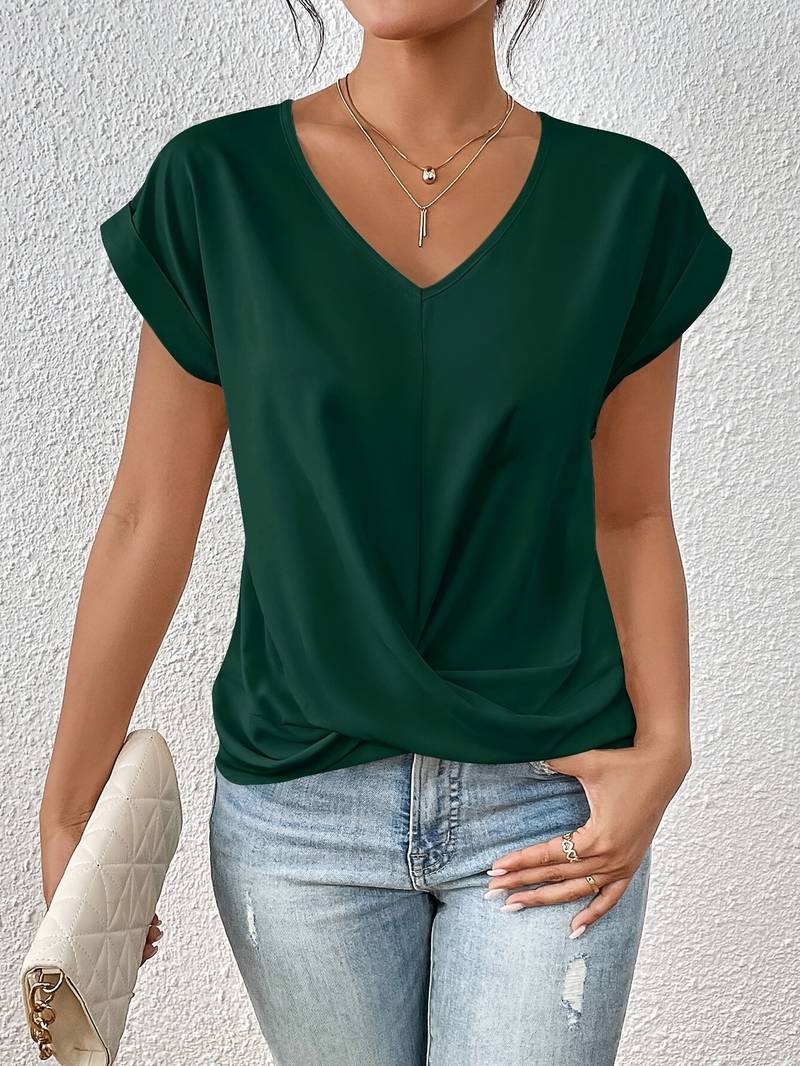 Lia - Stylisches T-Shirt Mit Kurzen Ärmeln