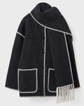 R&B | Jacke mit Schal