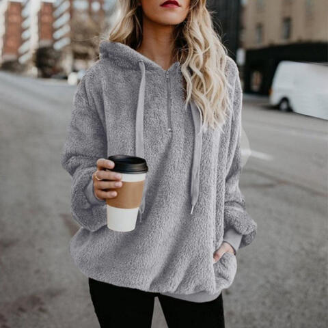 R&B | Warme Fluffy Hoodie