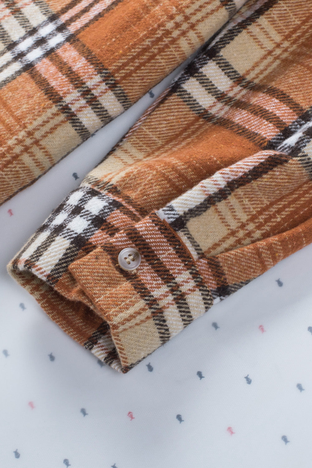 R&B | Gitterhemde mit Patchwork-details Baumwollmischung Perfekt für Layering