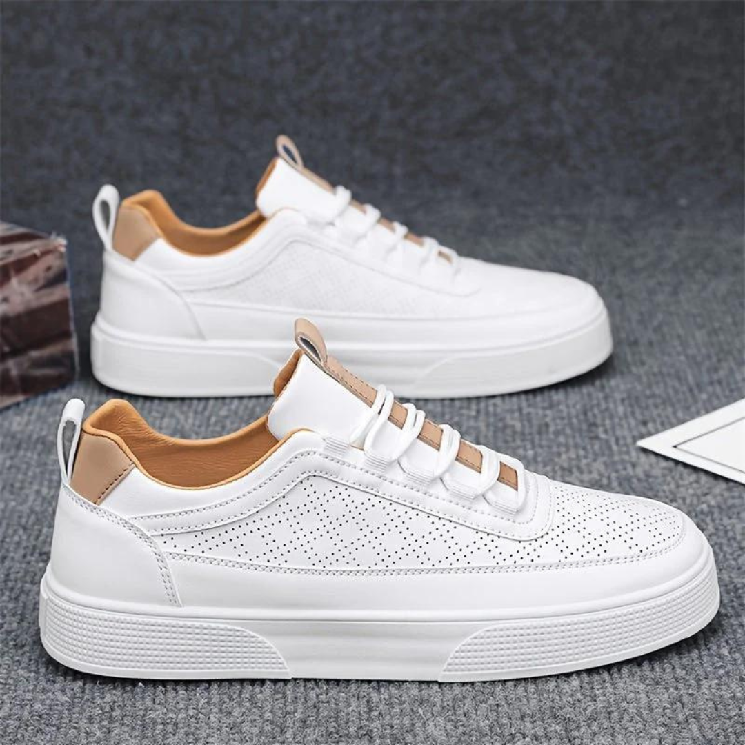 R&B | Bequeme Lässig Weiße Herrenschuhe