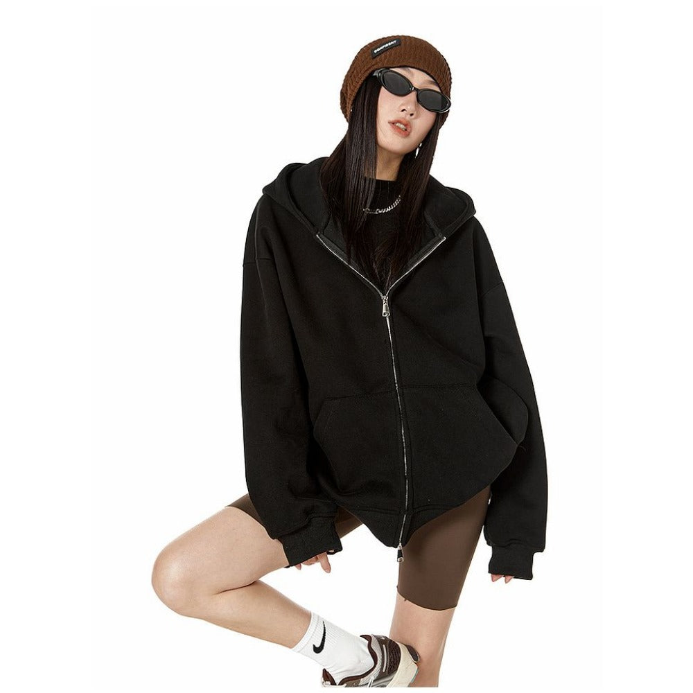R&B | Hoodie mit Reißverschluss für Damen