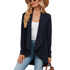 R&B | Langärmelige Jacke für Damen In Uni-Farbe