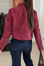 R&B | langärmelige Freizeitjacke mit Knöpfen