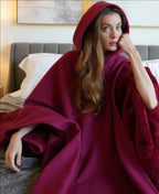 R&B | Oversized Hoodie-Decke - Entspannungs-Kapuzenpullover Zum Wohlfühlen und Relaxen