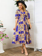 R&B | Bedrucktes Damenkleid