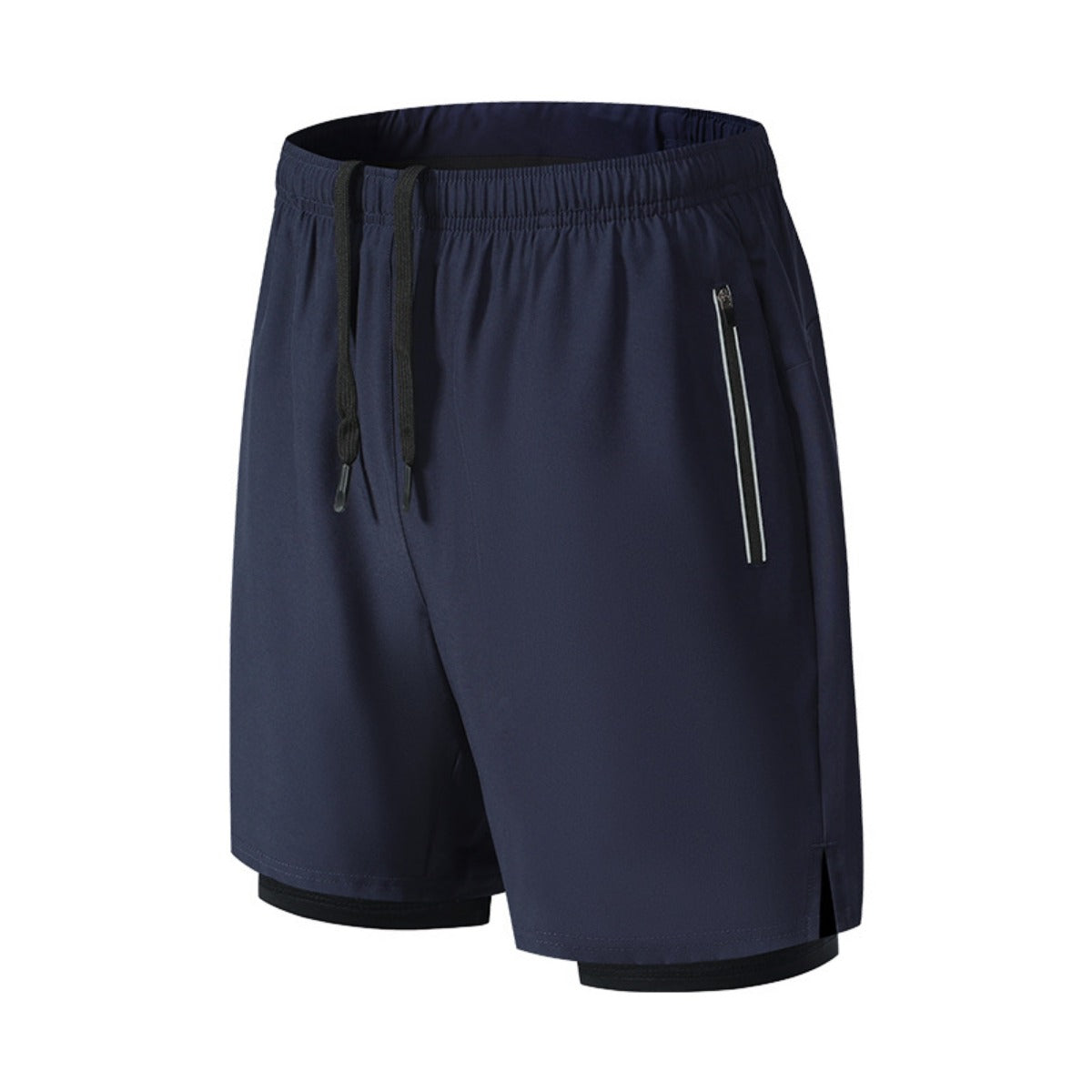 R&B | Große, doppelt gefütterte Sportshorts