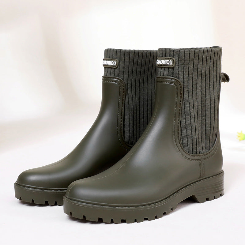 Bequeme und Wasserdichte Regenstiefel für Damen R&B