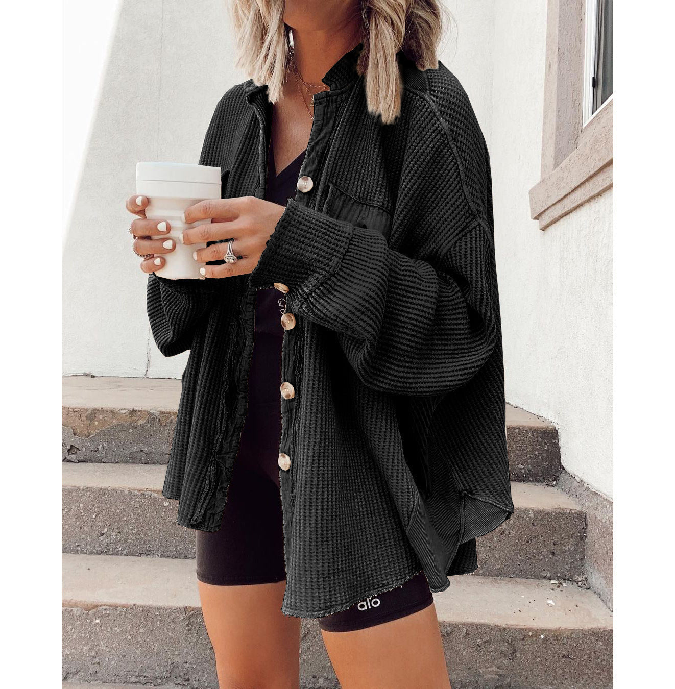 R&B | Hemdjacke mit Knopfleiste