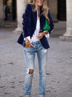 R&B | Elegante Samtjacke