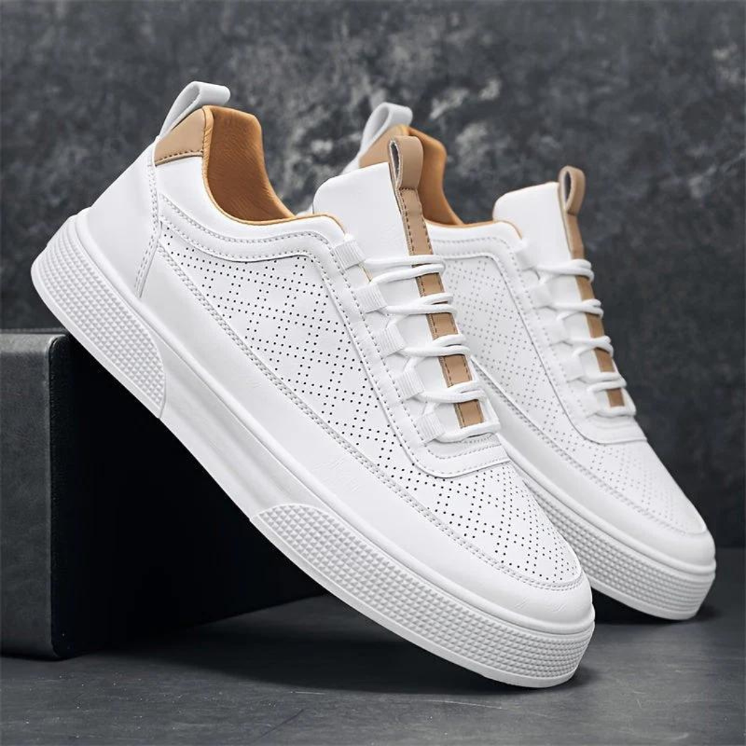 R&B | Bequeme Lässig Weiße Herrenschuhe