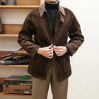 R&B | Luxuriöse Cordjacke für Herren im Herbststil