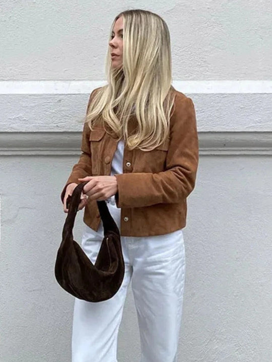 R&B | Elegante Wildlederjacke