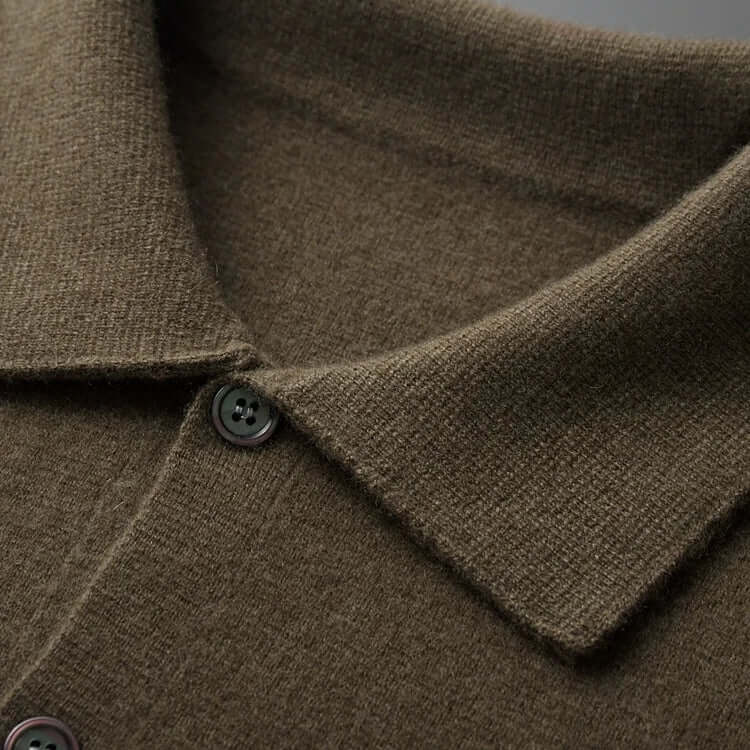 R&B | Herren Mischung Cardigan Jacke