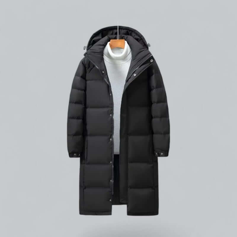 R&B | Herren Langarm Winter Parka Mantel