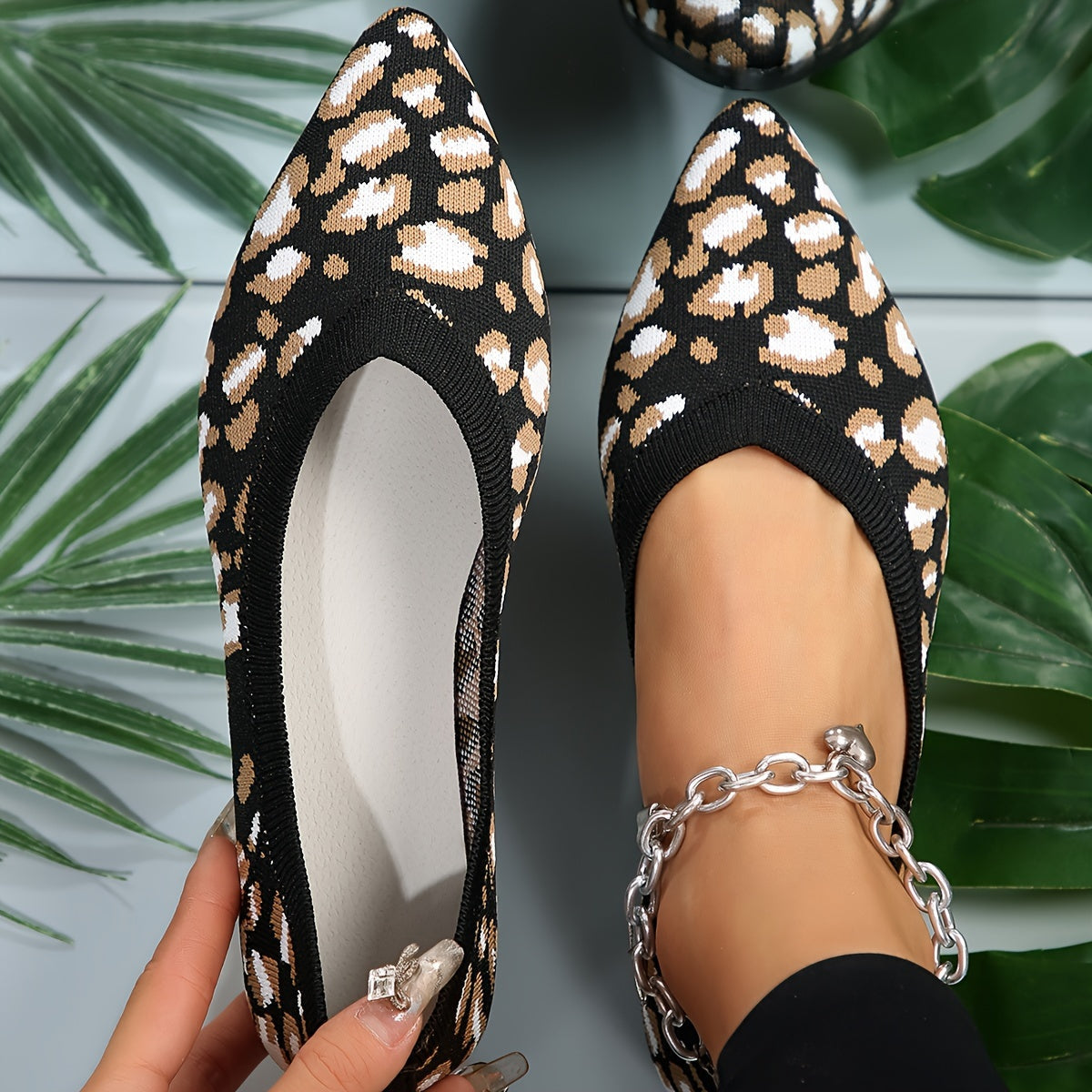 Leopard Slipper Zoe R&B