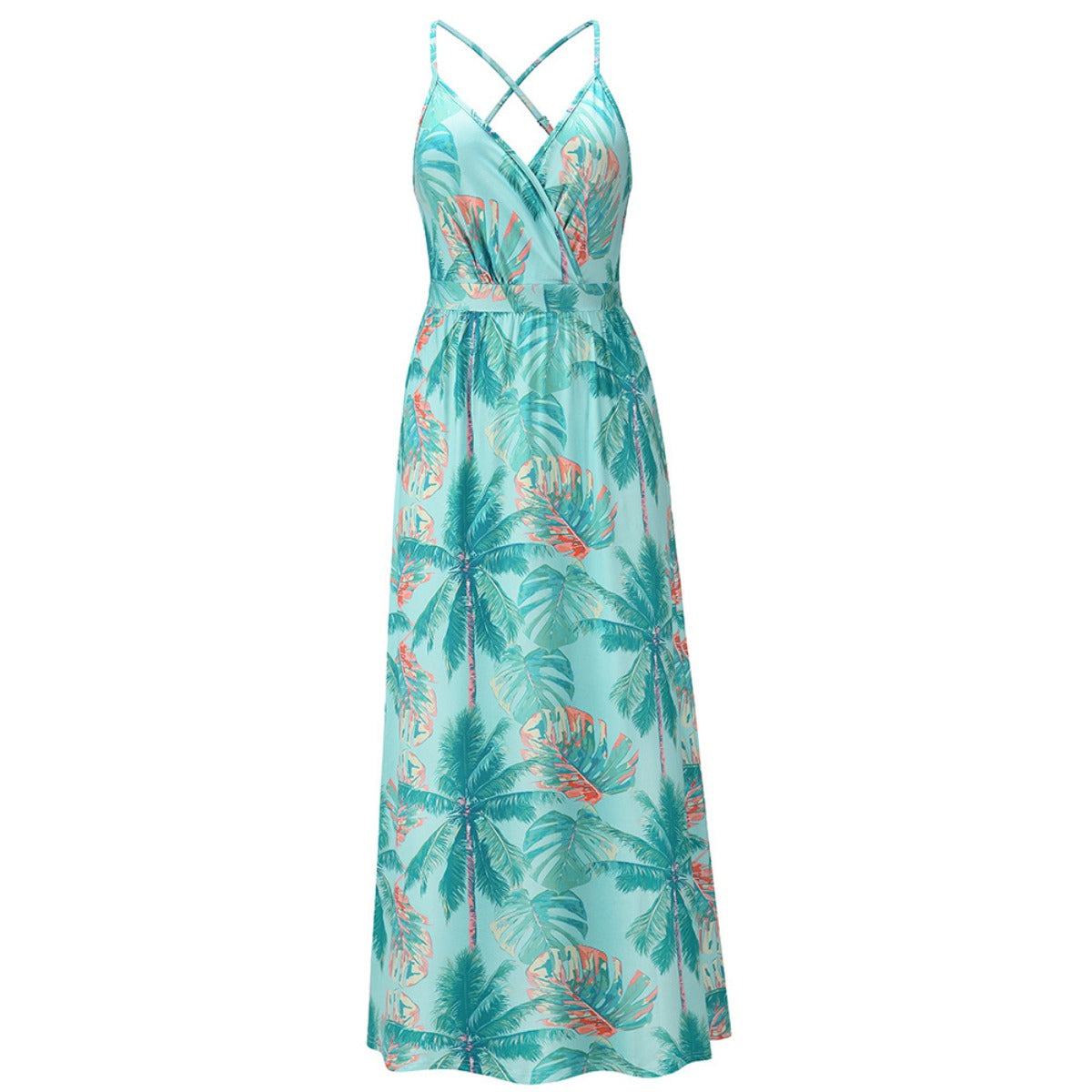 R&B | Bohemian floral Strapskleid