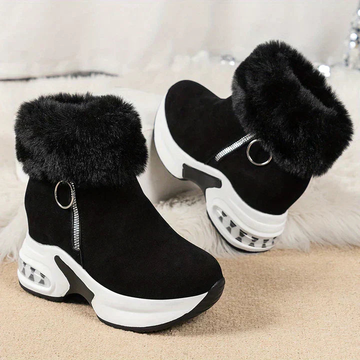 R&B | Bequem Gefütterte Damenstiefel