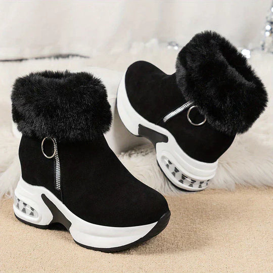 R&B | Bequem Gefütterte Damenstiefel