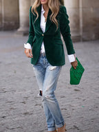 R&B | Elegante Samtjacke