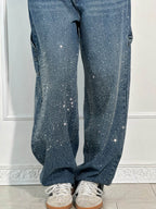 Damen Jeans mit Diamant-Optik & Klassischem Schnitt | R&B