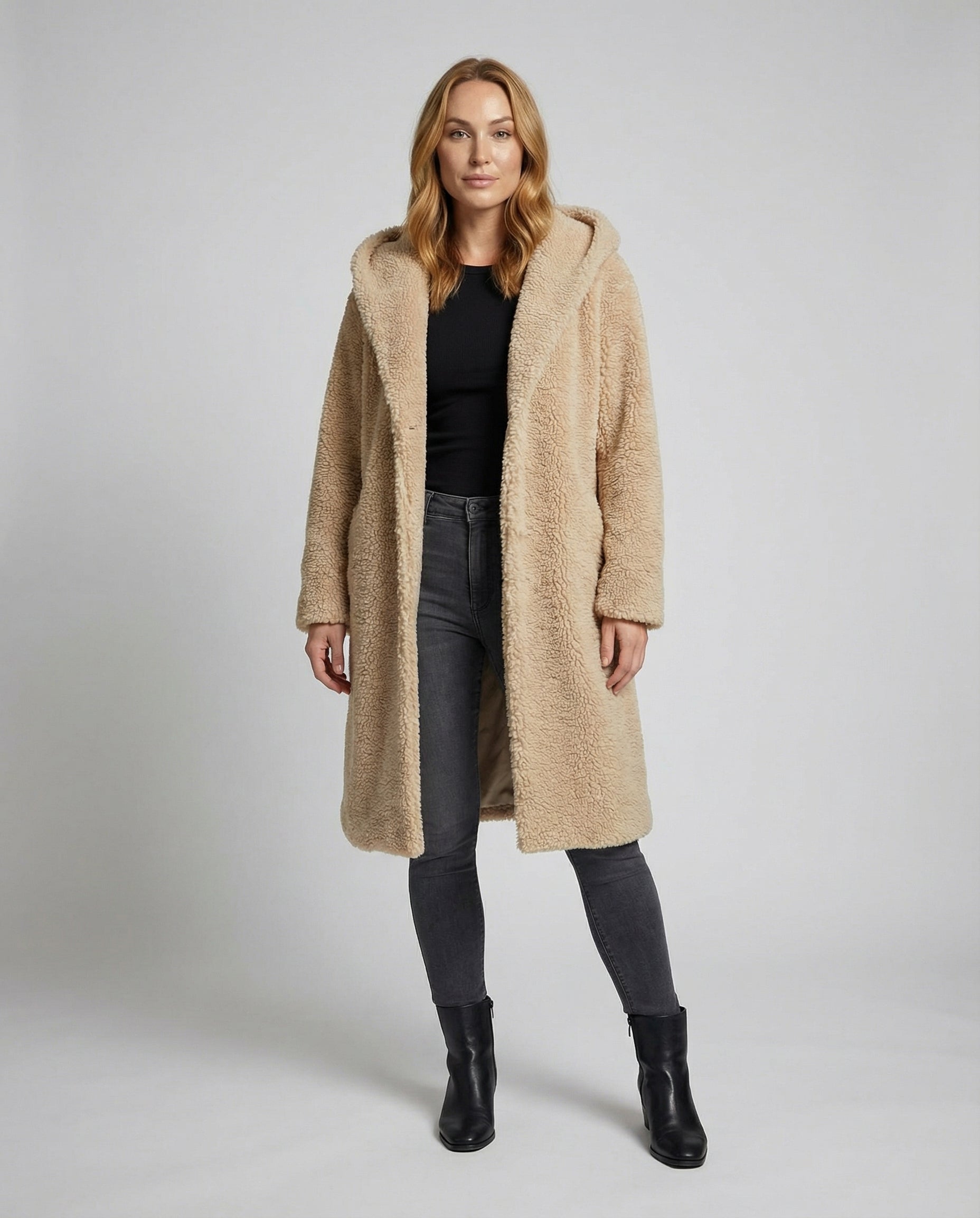 Winddichte Sherpa Jacke Damen | R&B