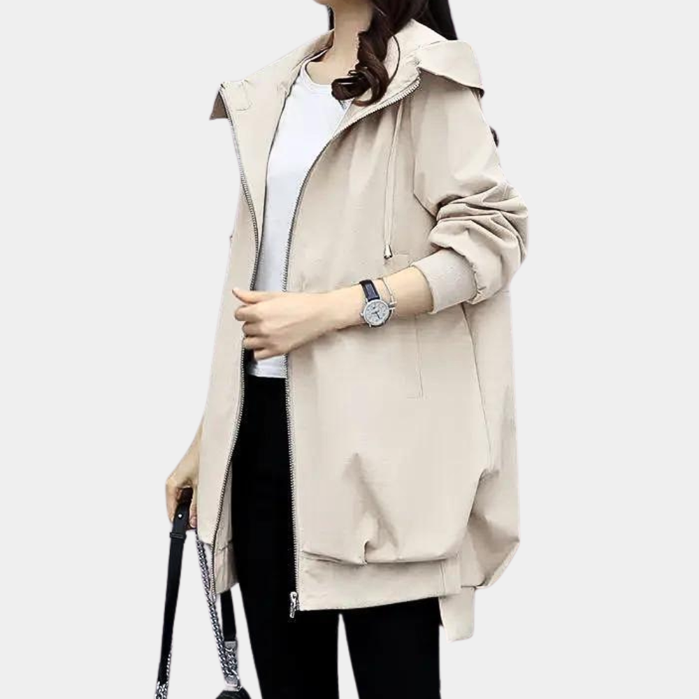 R&B | Moderne Lange Jacke für Damen für den Herbst