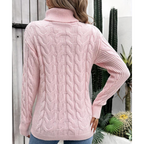 R&B | Klassischer Eleganter Rollkragenpullover