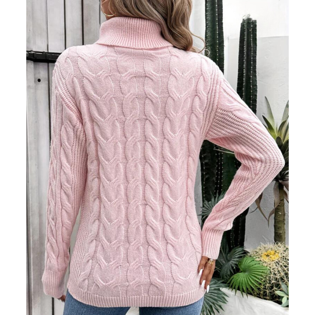 R&B | Klassischer Eleganter Rollkragenpullover