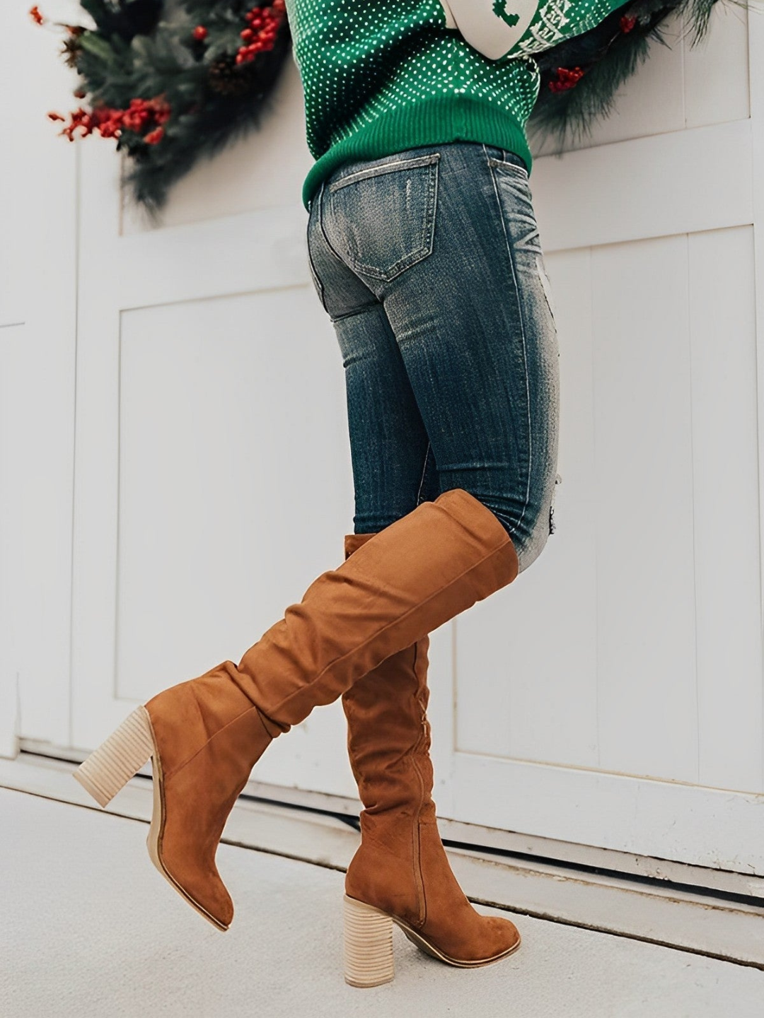 R&B | Elegante Hohe Stiefel mit Absatz