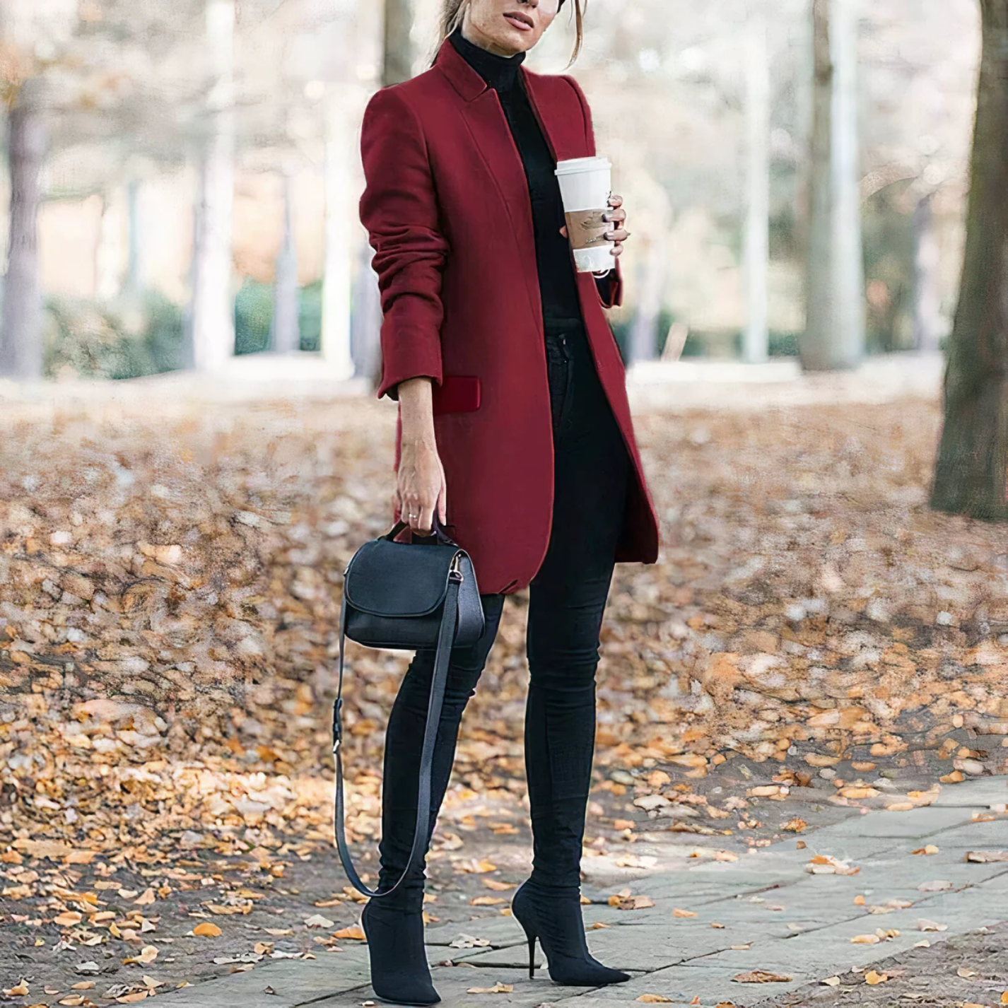 Heidi-Mode | Mantel Damen Lange Trenchcoat