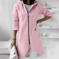 R&B | Lange und bequeme Damen-Kapuzenjacke