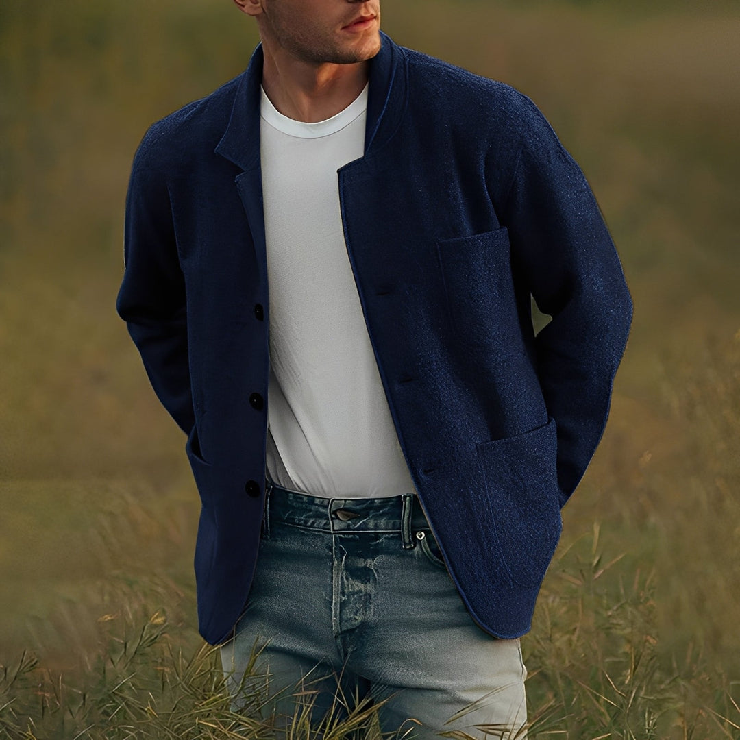 R&B | Klassische Jacke mit Taschen für Herren