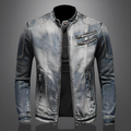 R&B | Stylische Jeansjacke mit Taschen für Männer