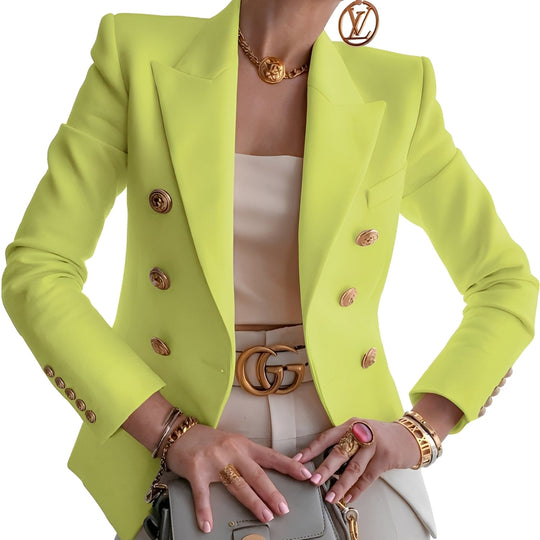 R&B | Klassischer Blazer mit Knöpfen für Frauen