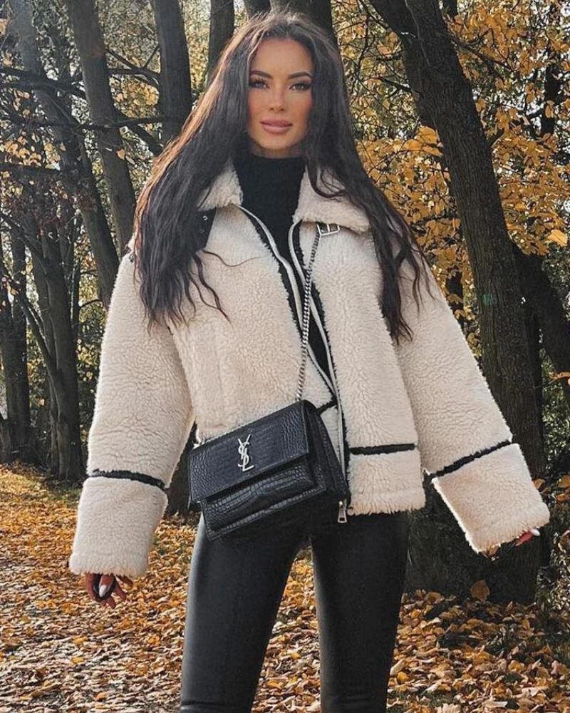 R&B | Stilvolle Teddy Jacke