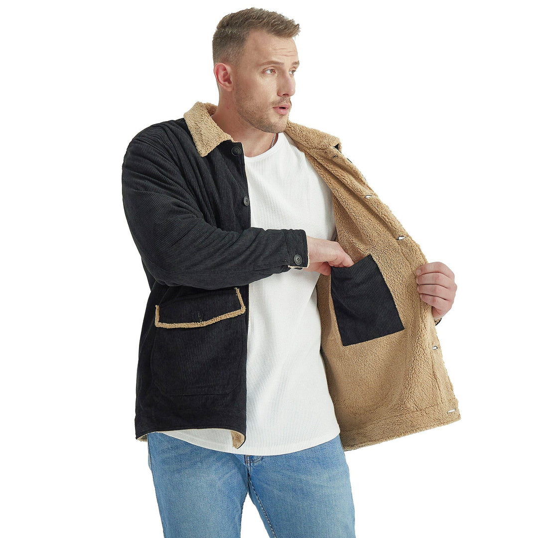 R&B | Warme, Bequeme Herrenjacke