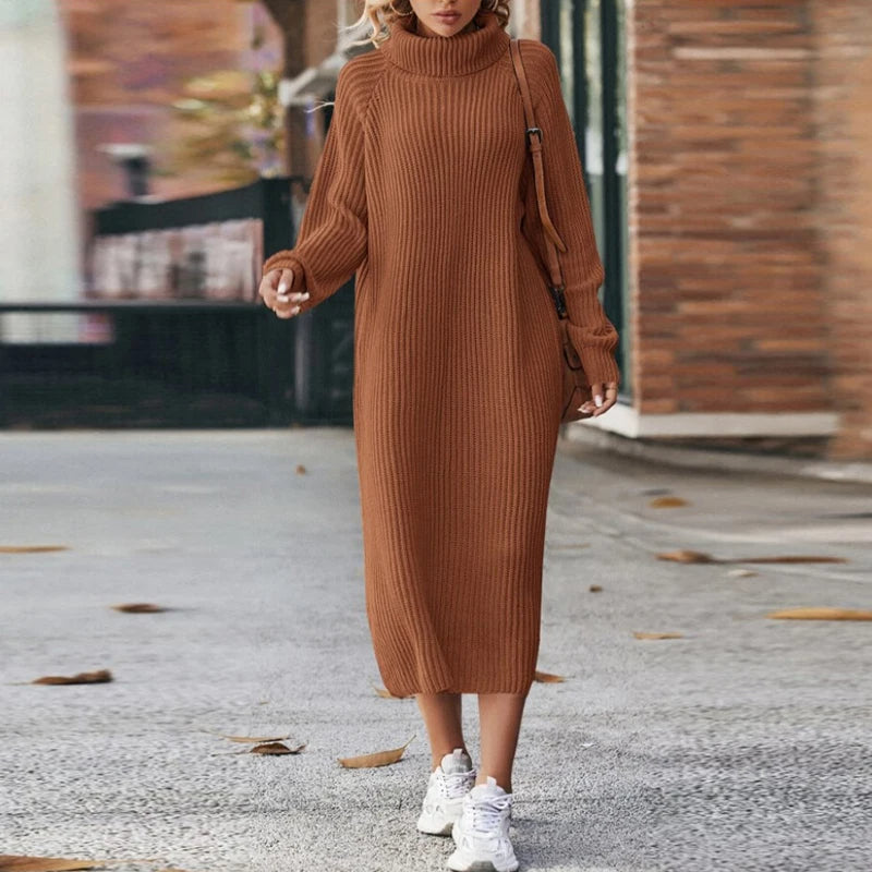 R&B | Bequemes Strickkleid Damen