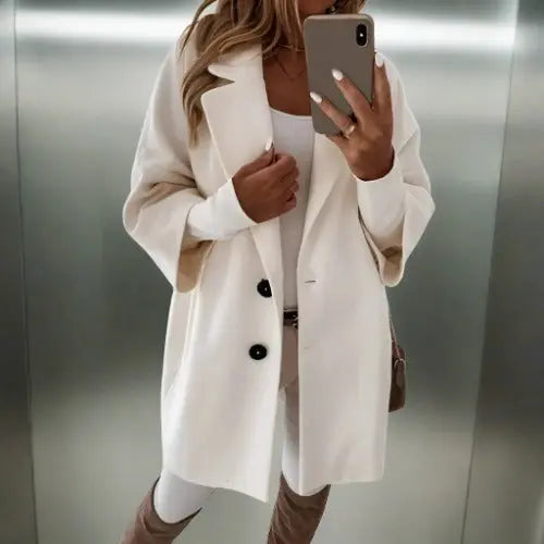 R&B | Damenmantel mit Eleganter Silhouette
