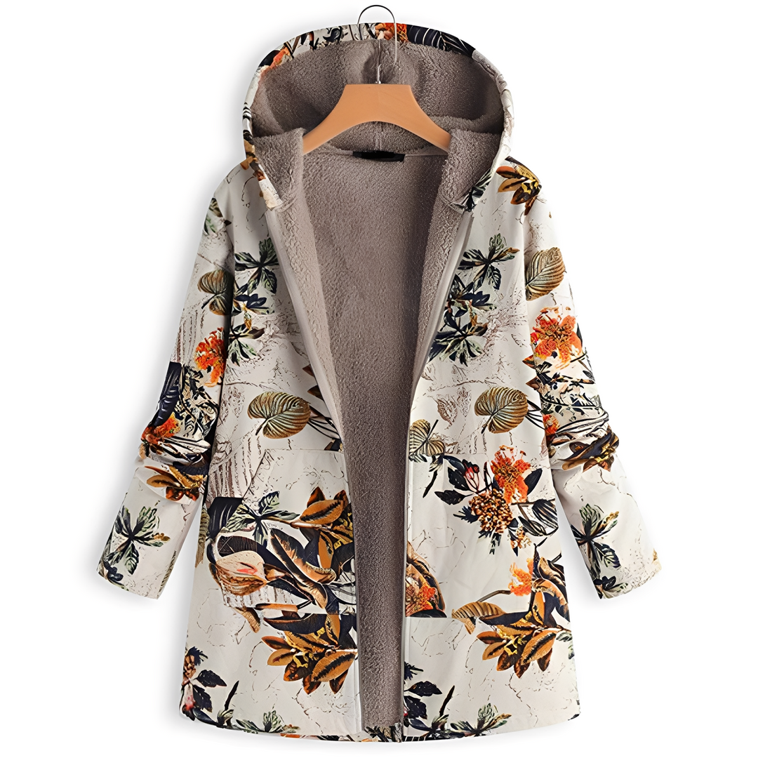 R&B | Vintage-Jacke mit Muster für Damen