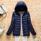 R&B | Bequeme, schmal geschnittene Damen-Daunenjacke