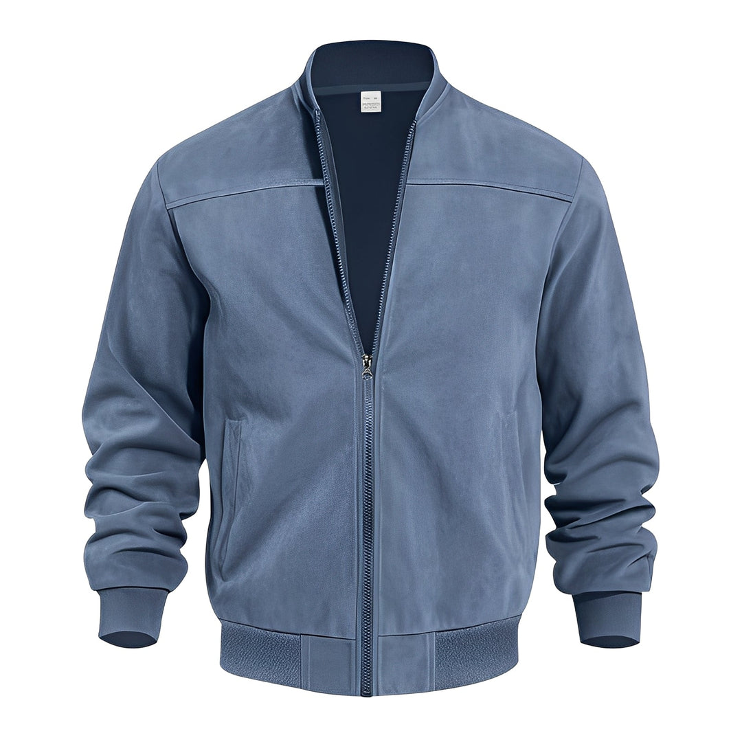 R&B | Klassische, stilvolle Wildlederjacke für Männer